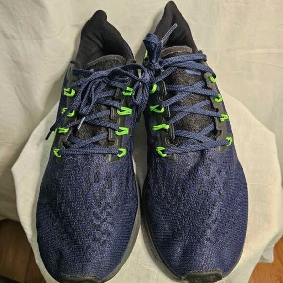 Nike Running Zoom Seahawks Sneakers Sz 12 Football - Picture 2 of 9